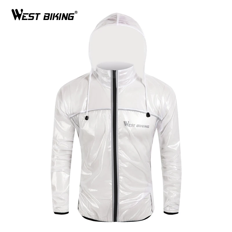 Водонепроницаемый непродуваемый дождевик WEST BIKING из термопластичного