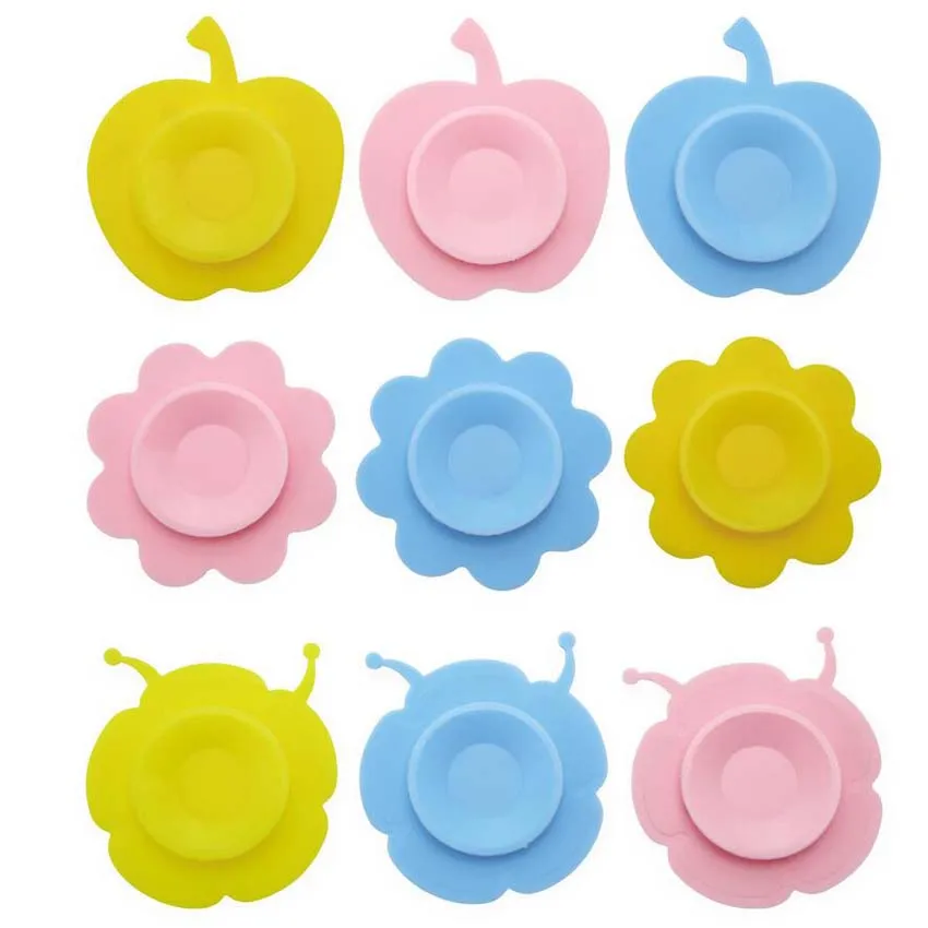 Силиконовые детские миски для кормления Еда пластина Дети младенческой лоток