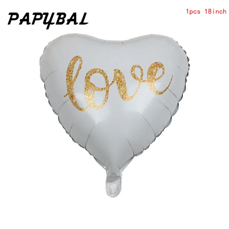 Большие размеры 90x60 см ссылка розовое золото Hello Baby Love шарики, День подарков будущей матери Свадебный день рождения Декор шары надувные воздушные шары - Цвет: 1pcs Love