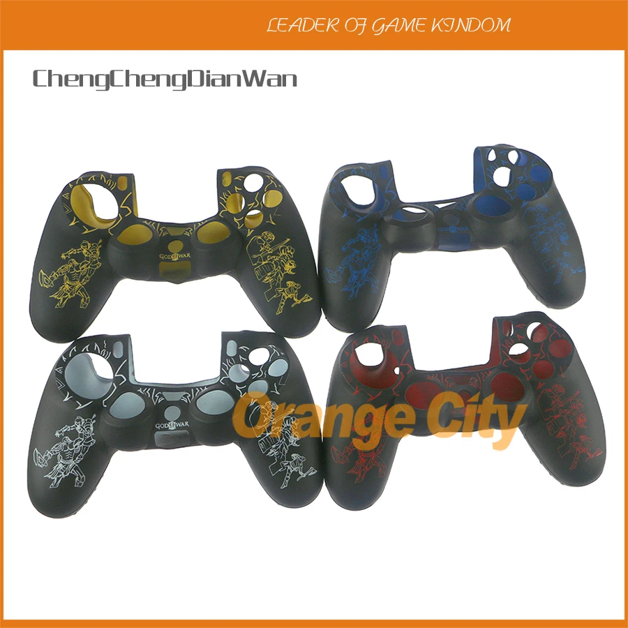 2 шт./лот мульти дизайн силиконовый защитный чехол для Dualshock 4 PS4 DS4 Pro Slim контроллер
