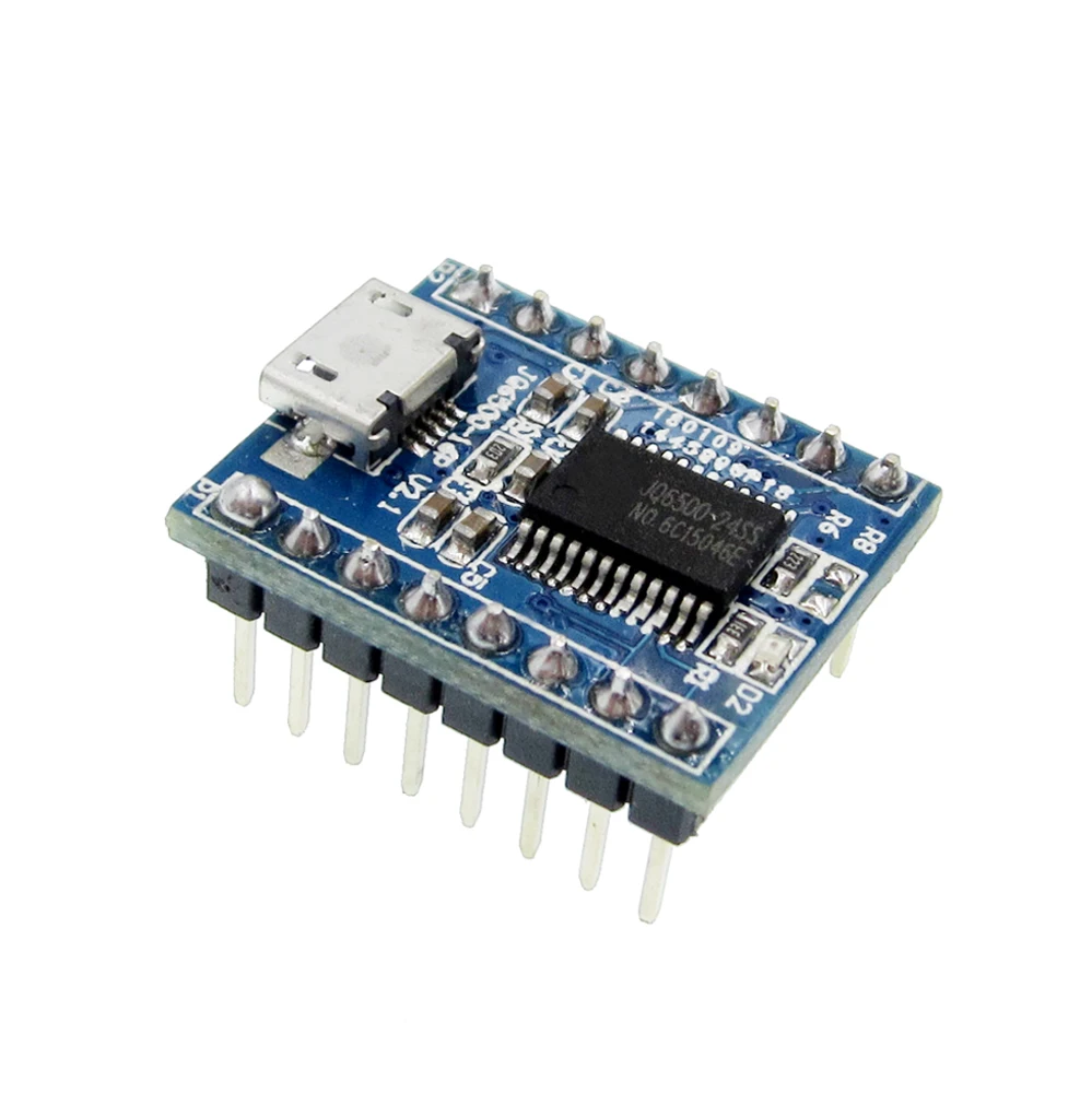 10 шт. новый JQ6500 голосовой звуковой модуль USB заменить один на 5 способ MP3 стандарт 16