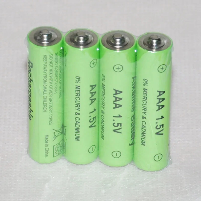 6 шт UNITEK 1 5 v AAA аккумуляторная батарея Щелочная 10440 ячейка 2000mah для светодиодного