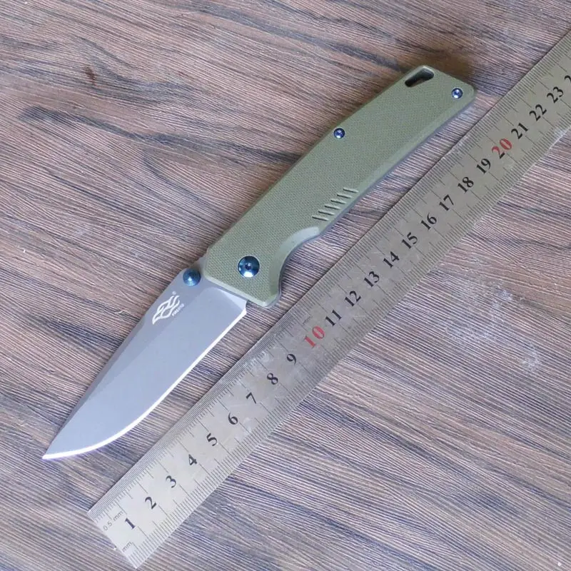 Зеленый 58-60HRC Ganzo FB7603 440C G10 или ручка из углеродного волокна складной нож для выживания походный инструмент карманный нож тактический edc Открытый инструмент - Цвет: Зеленый