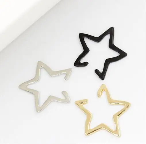 1 шт. треугольные клипсы с имитацией жемчуга в форме сердца пятиконечная звезда