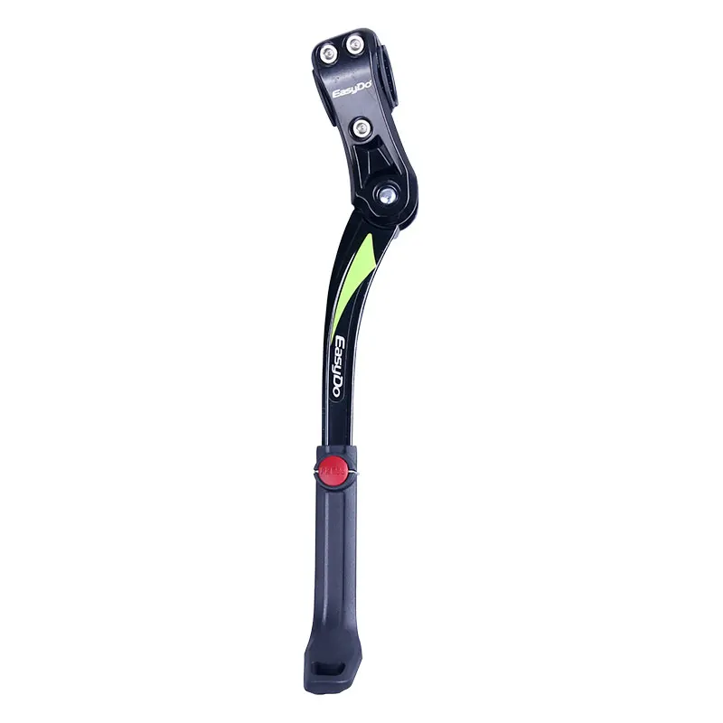 Black Green Easydo MTB велосипедный велосипед подставка для парковки MTB горный велосипед поддержка боковой удар подставка для ног 24 ''-29'' Регулируемая 34-41 см - Цвет: Black Green
