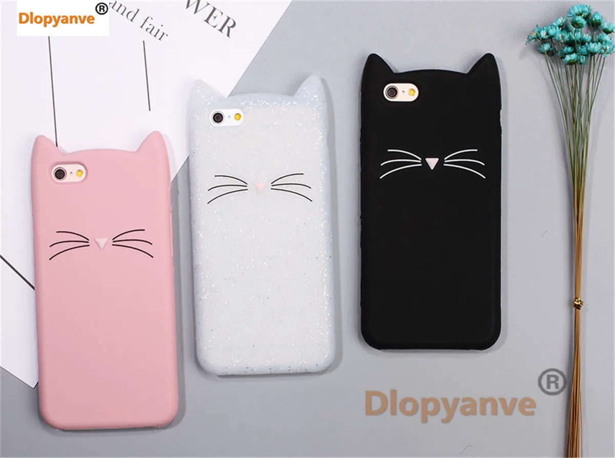 3D чехол для Iphone X XS XR XsMax силиконовый мягкий 4 5 6 6S 7 8 Plus | Мобильные телефоны и