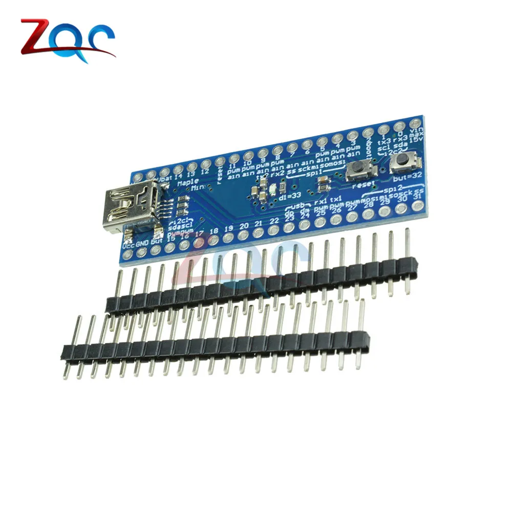 Флэш память Mini USB STM32F103RCBT6 Maple 32 ARM Cortex M3 3 В 72 МГц КБ для Arduino с SPI/I2C USART 34Pin|module for