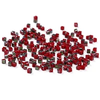 new crystal beads red wine color ab 100pc 2mm austria crystal cube beads loose beads square shape crystal beads for jewelry c 1