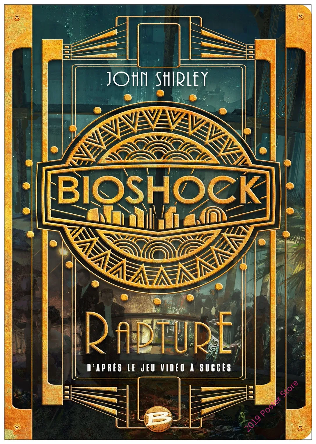 Плакат Bioshock Rapture видео игра Постеры фильма белая бумага Картина Настенная картина для гостиной украшение дома