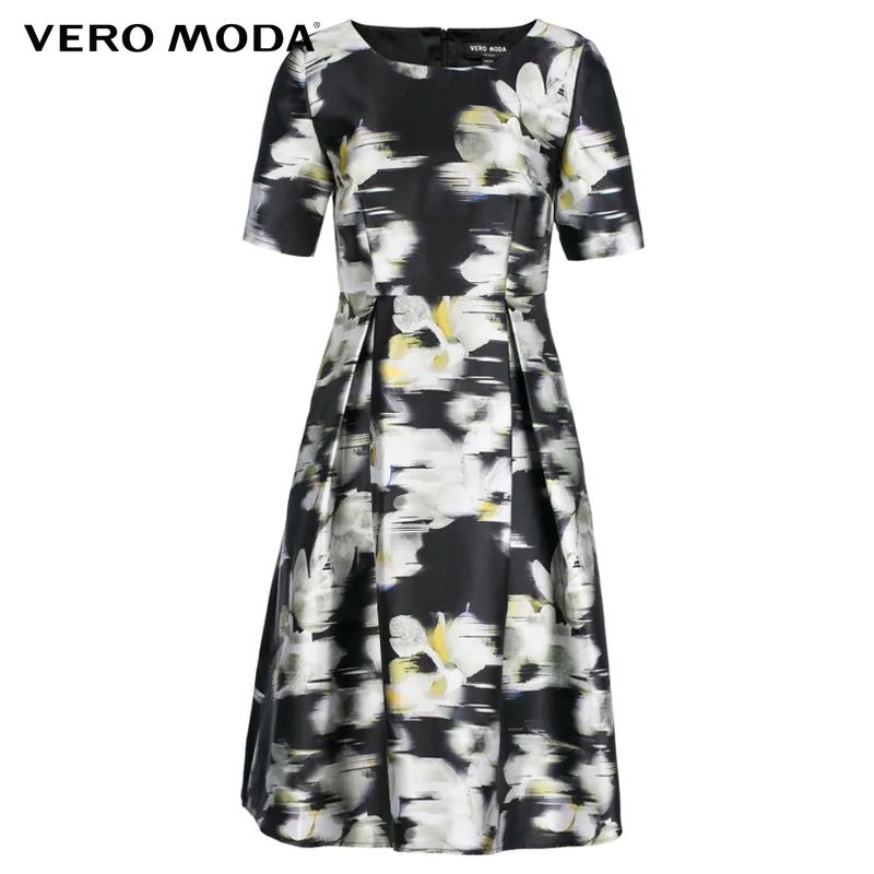 Vero Moda Бренд 2018 Новинка Женская Юбка с Короткими Рукавами Платье Женское Удобный