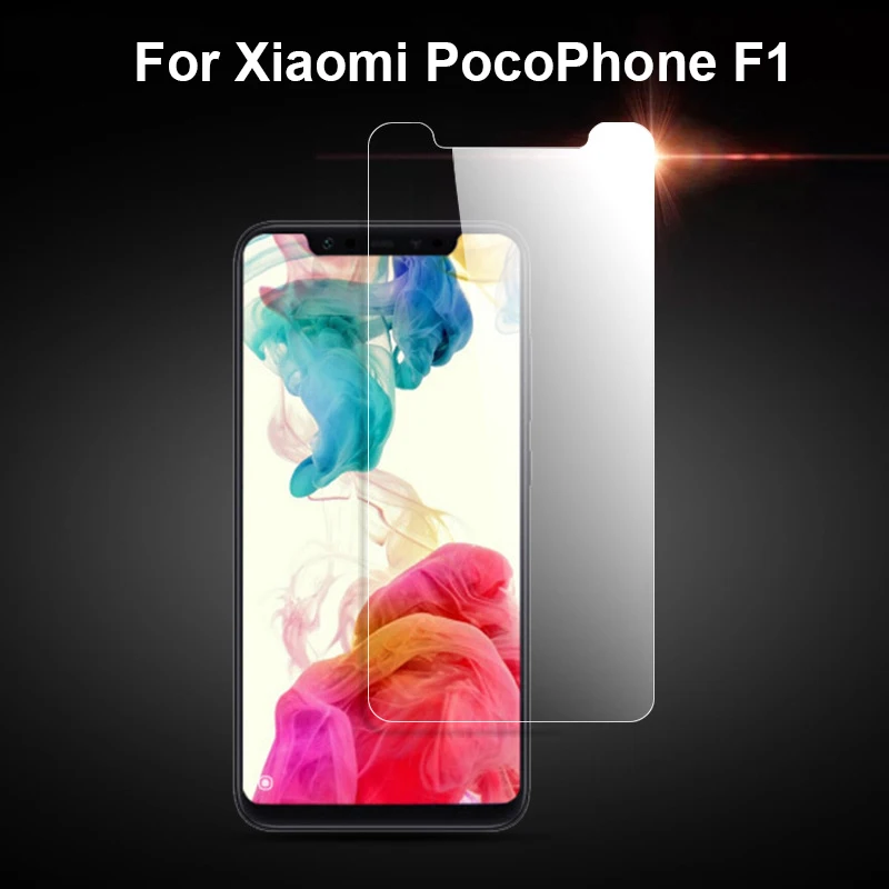 Pocophon poco F1 закаленное стекло против царапин защитная пленка для экрана смартфона