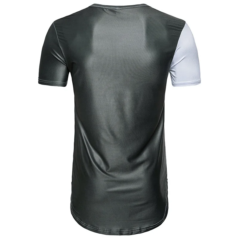 Мужские футболки 2018 модный тренд Новое поступление мужская футболка в стиле хип