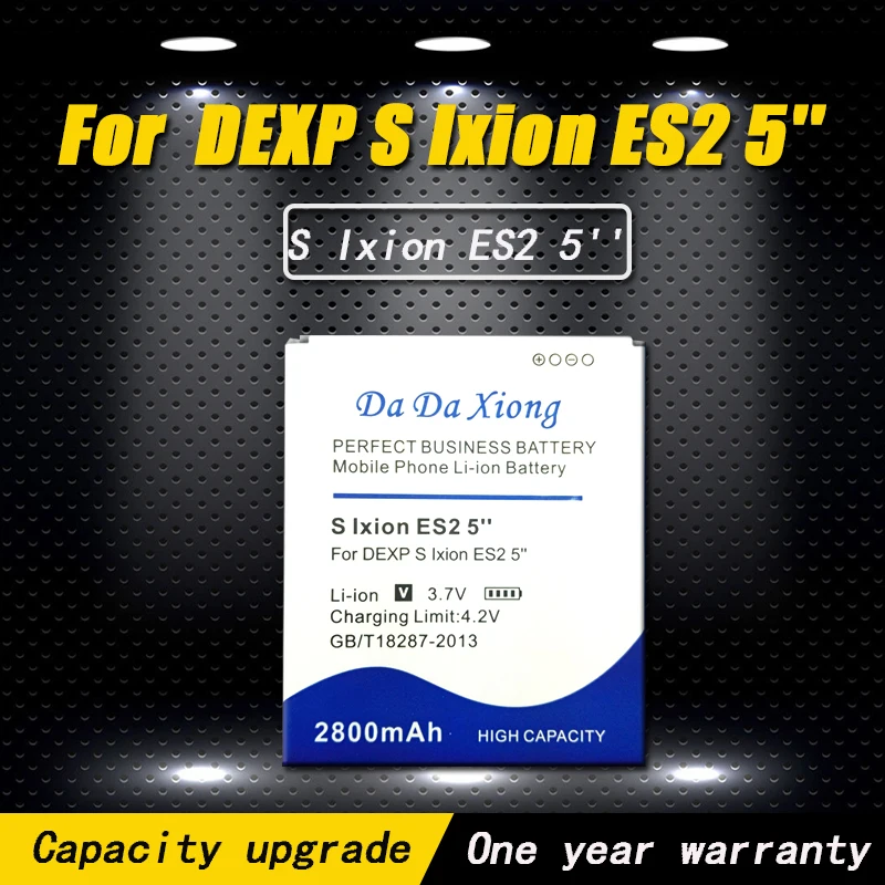 

Аккумулятор для DEXP 5 дюймов, модель [S Ixion E2 5 дюймов] мобильный телефон