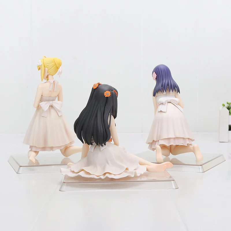 12-16 см Ночное платье Fate Stay Ver. Экшн-фигурка Сакура из ПВХ Saber Tohsaka Rin &amp Marvel