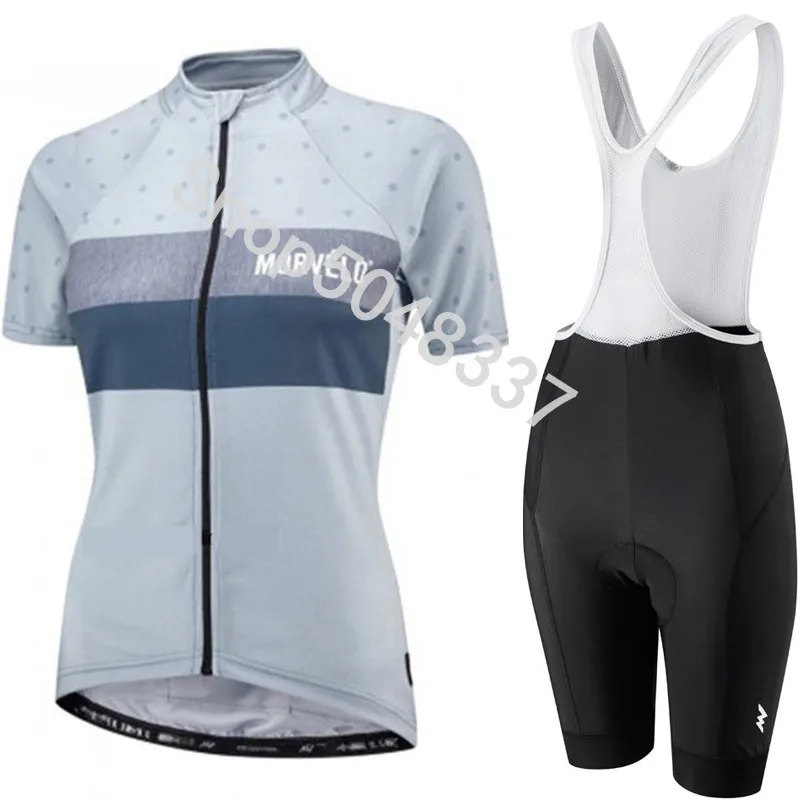 10 Женская летняя велосипедная майка Morvelo набор дышащая одежда для горного велосипеда Pro гоночный мотоцикл Велоспорт Джерси набор - Цвет: 10