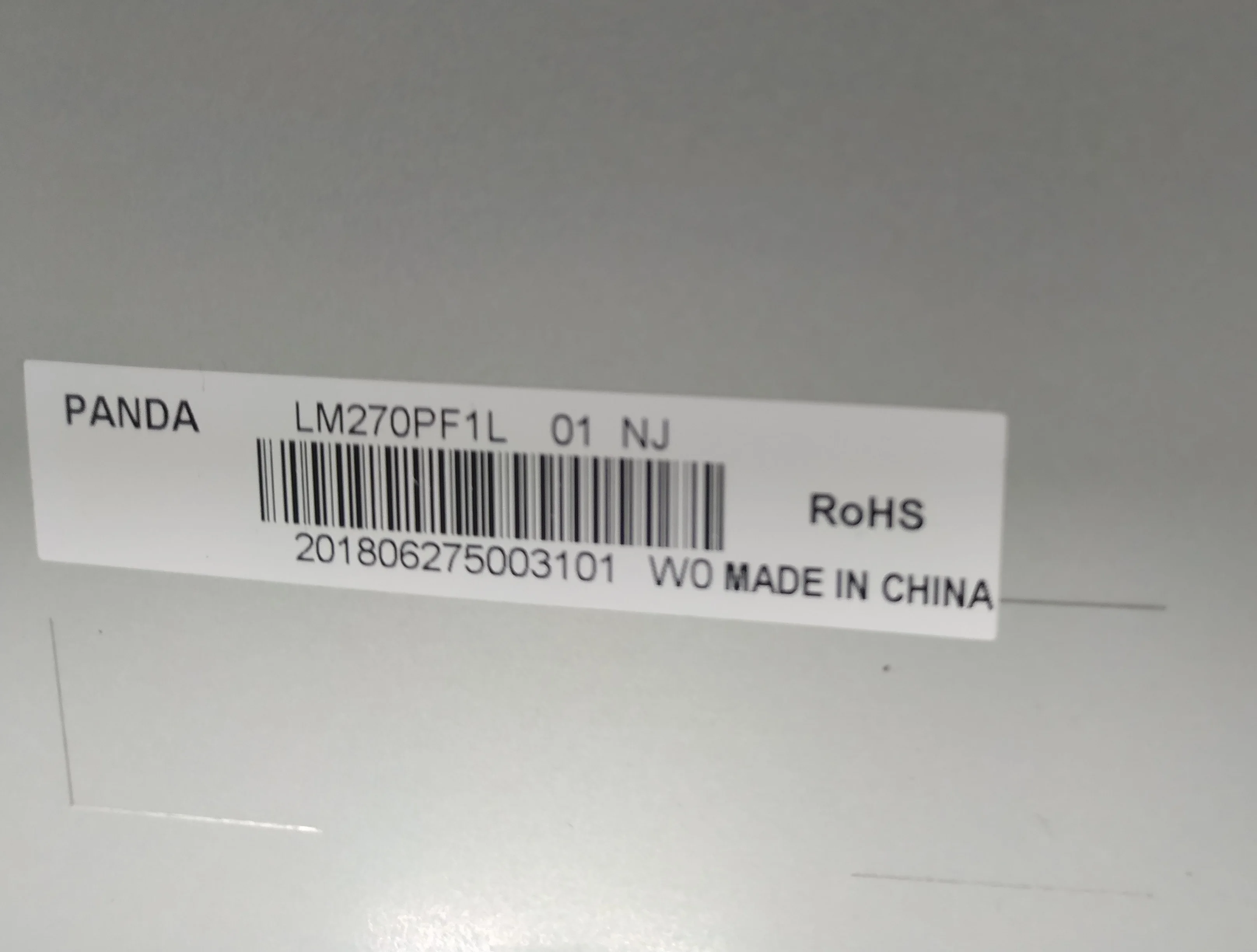PANDA LM270PF1L 01 4K 27 дюймов ЖК экран для дисплея Замена светодиодный панель|Сенсорный