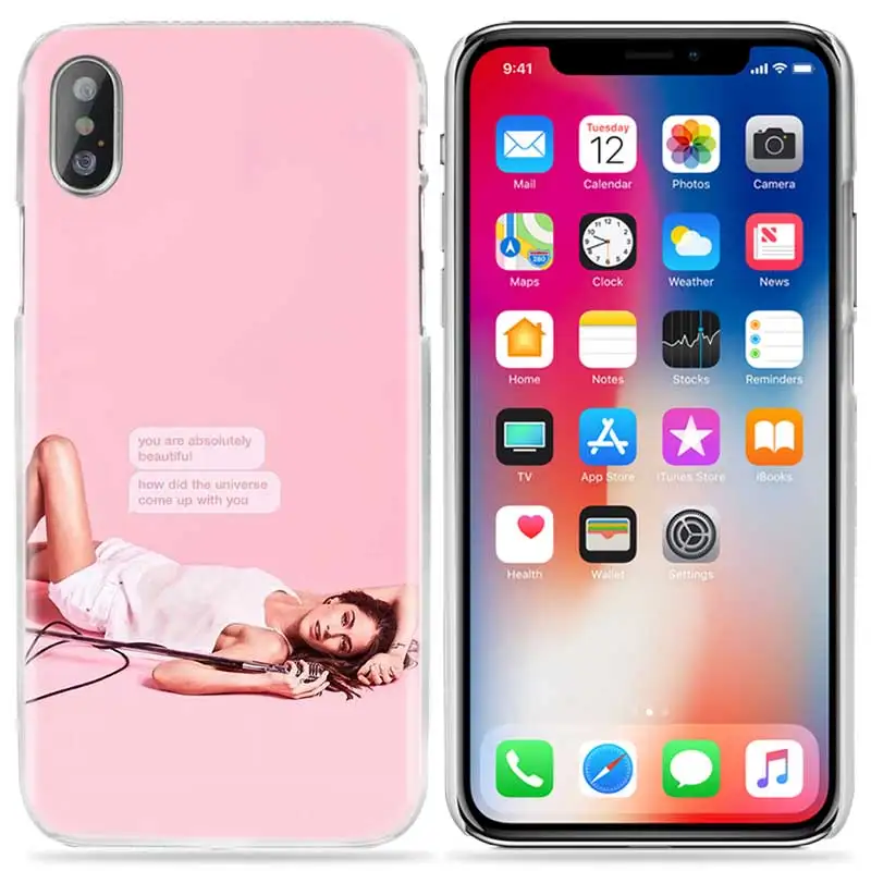 02 Чехол Martina Stoessel Violetta Girl для iPhone XS Max XR X 10 7S 8 6 6S Plus 5S SE 5 4S 4 5C Прозрачный жесткий чехол для телефона из поликарбоната - Цвет: 02