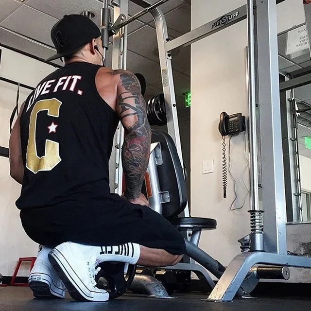 Мужчины на бретелях Военный танк Хлопок Полиэстер Slim Fit Мягкая форма установки