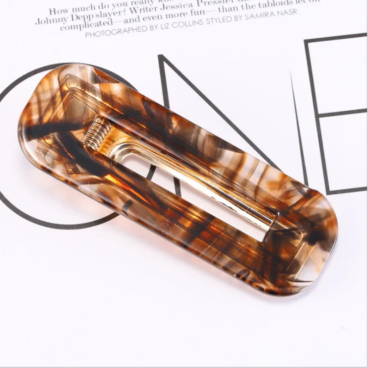 2pcs style 40 Ruoshui 2 шт. женские заколки из ацетата Оловянная фольга Заколка-пряжка с пайетками девушки заколка для волос женские заколки для волос аксессуары женские головные уборы Haar accessories - Цвет: 2pcs style 40