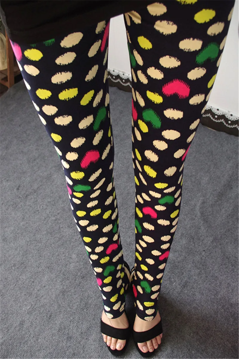 YRRETY горячая Распродажа, леггинсы с цветочным принтом, леггинсы размера плюс, леггинсы для гитары, клетчатые Тонкие штаны, модные женские брюки