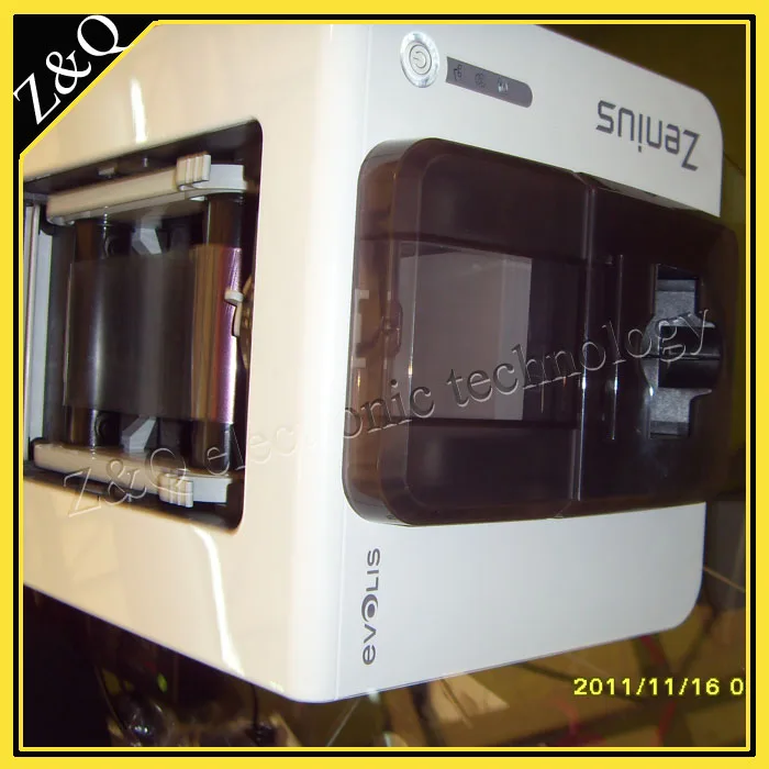 

Evolis Zenius Single-Sided printer use R5F008S14 YMCKO ribbon