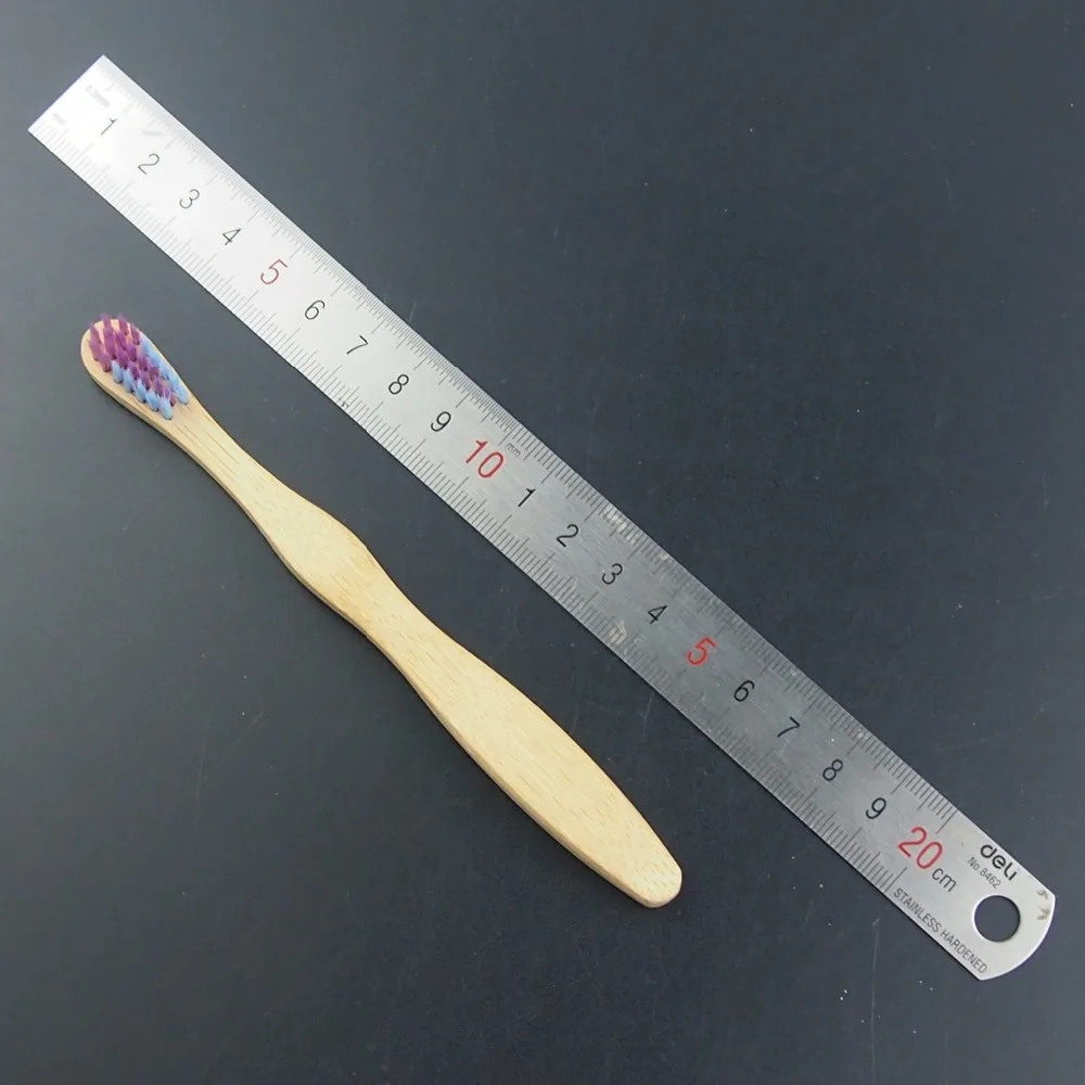 DR. PERFECT 2 шт. детская мягкая бамбуковая зубная щетка для ухода за зубами цветная