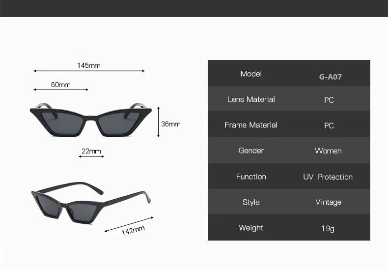 14 colors brand design new European American cat eye glasses sunglasses ladies retro sunglasses transparent box colorful glasses