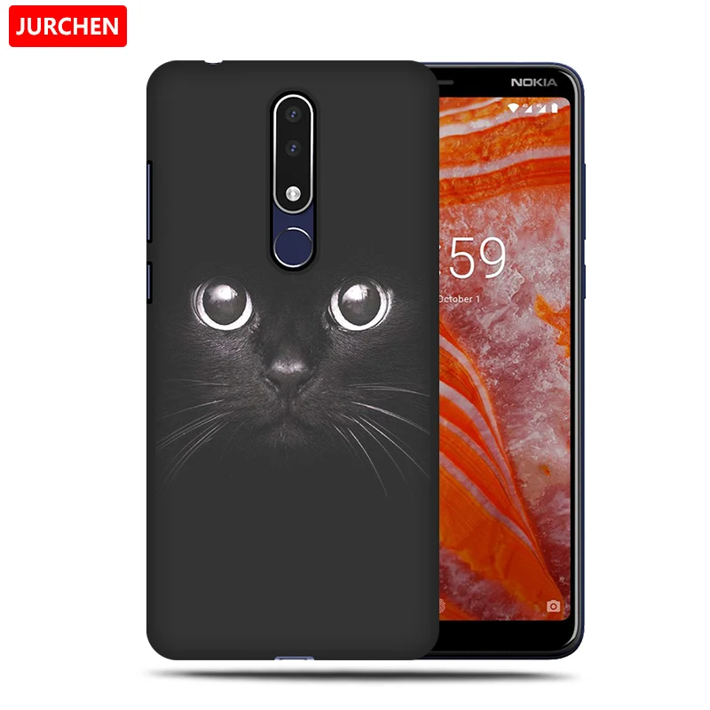 JURCHEN чехол для телефона для Nokia 3,1 Plus чехол-накладка милый мультяшный силиконовый мягкий чехол-накладка Nokia3.1 для Nokia 3,1 Plus чехол-сумка