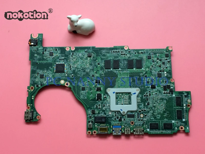 Материнская плата NOKOTION DA0ZRIMB8E0 NB.MCU11.001 для acer aspire материнская ноутбука с видео