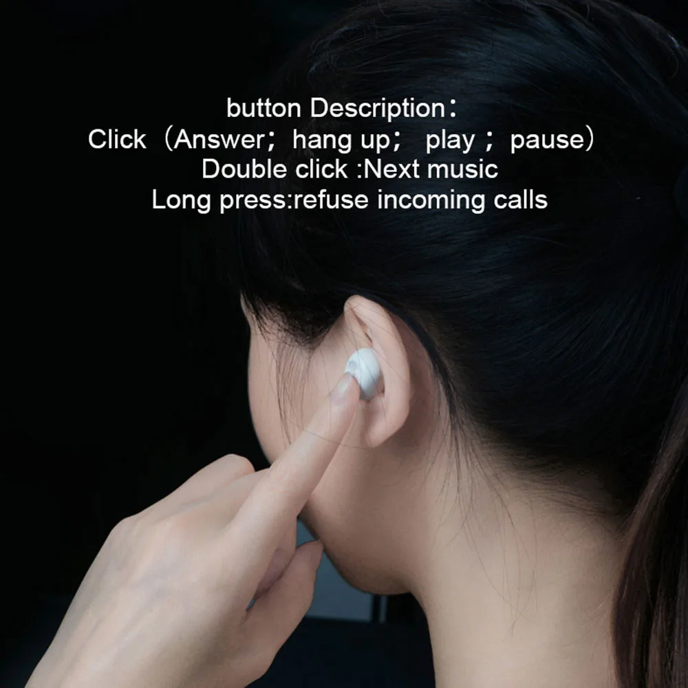 BL1 mini single ear invisible Bluetooth headset Earphones True Wireless Earbuds for huawei xiaomi samsung Driving sport earphone |