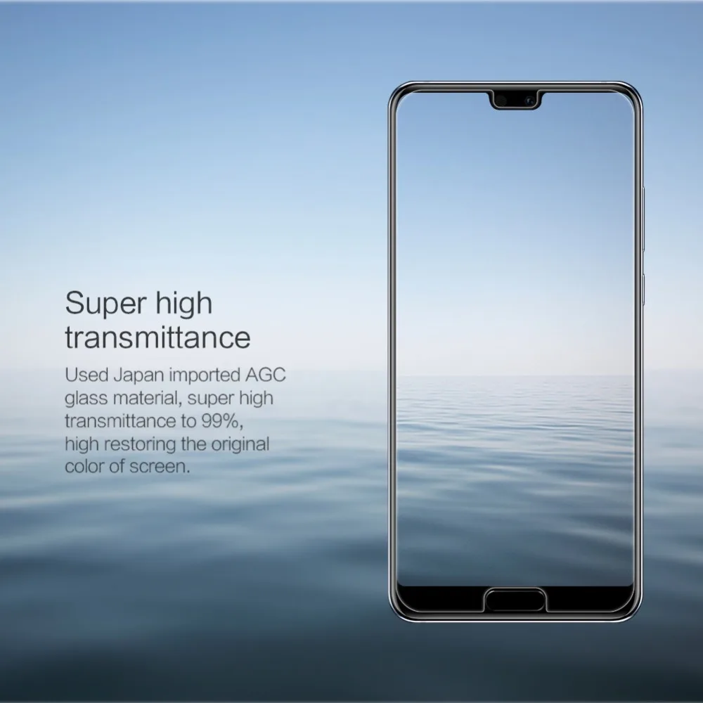 Закаленное стекло NILLKIN Amazing H для Huawei P20 pro защита экрана 9H 0 3 мм стеклянная