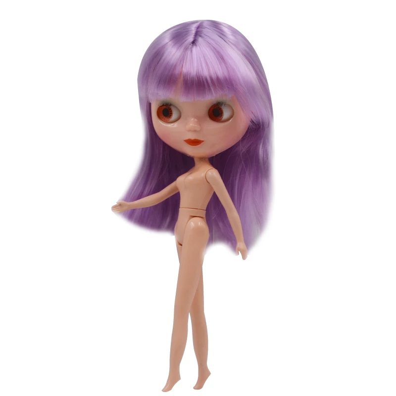 B2 -Nude Заводская шарнирная кукла Blyth, Neo Blyth кукла Обнаженная Заказная блестящая кукла может изменить макияж и платье Diy, 1/6 шарнирные куклы - Цвет: B2 -Nude