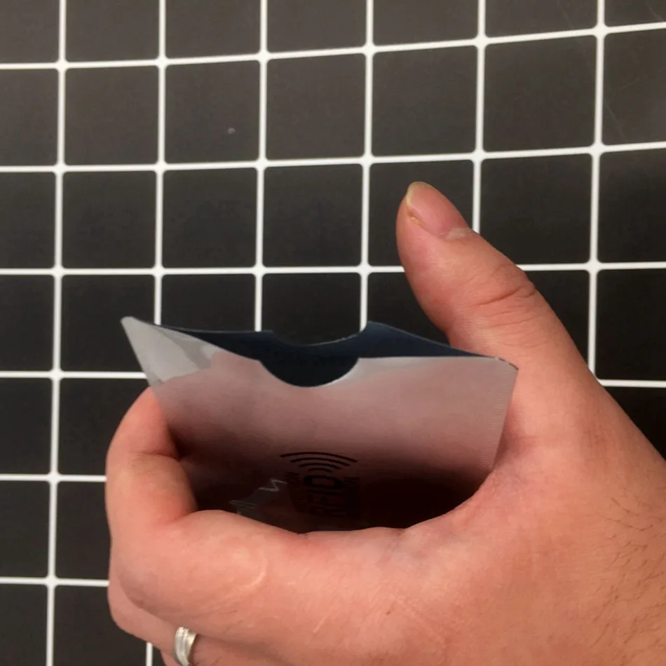 Чехол-Кошелек с блокировкой Rfid держатель для карт дюйма алюминиевый x 6 3 см | Багаж