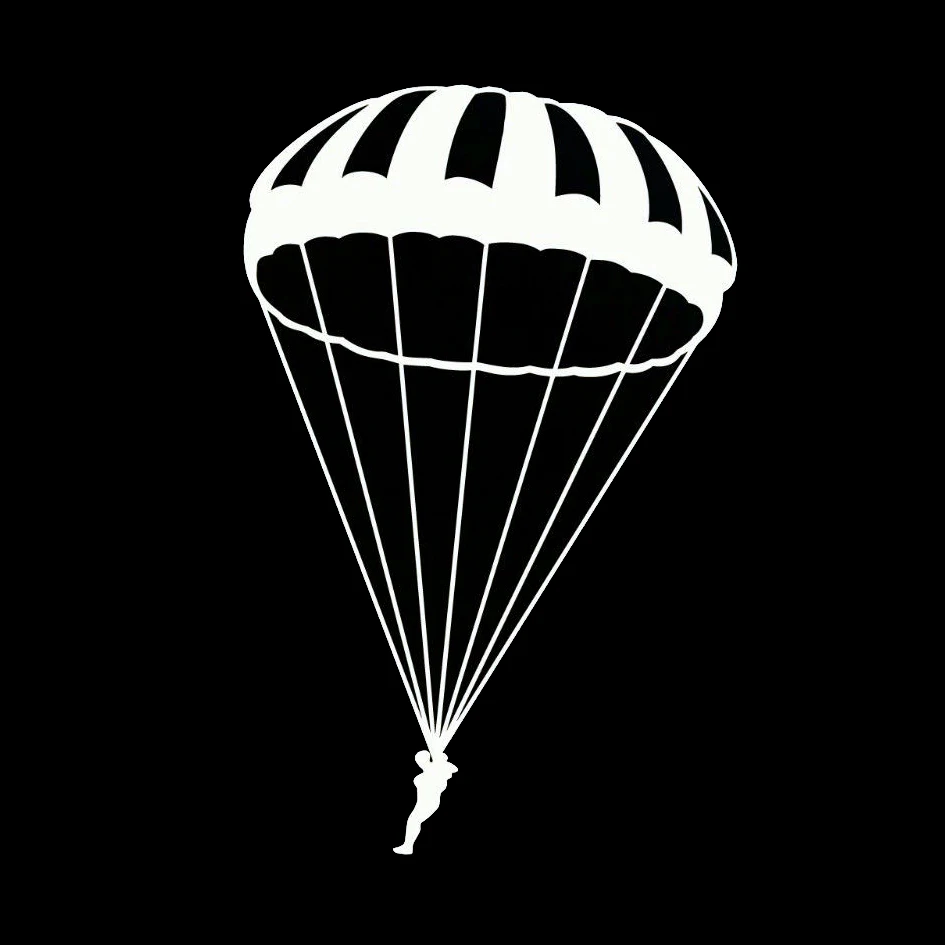 Стикеры для автомобиля 11 1 х17 3 см интересные люди наклейки skydiing стильные