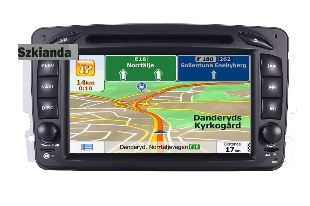 Автомобильный DVD плеер 4 Гб ОЗУ 64 ПЗУ 8 ядер Android 10.0 для Mercedes Benz CLK W209 W203 W463 W208 Wi Fi 3G GPS