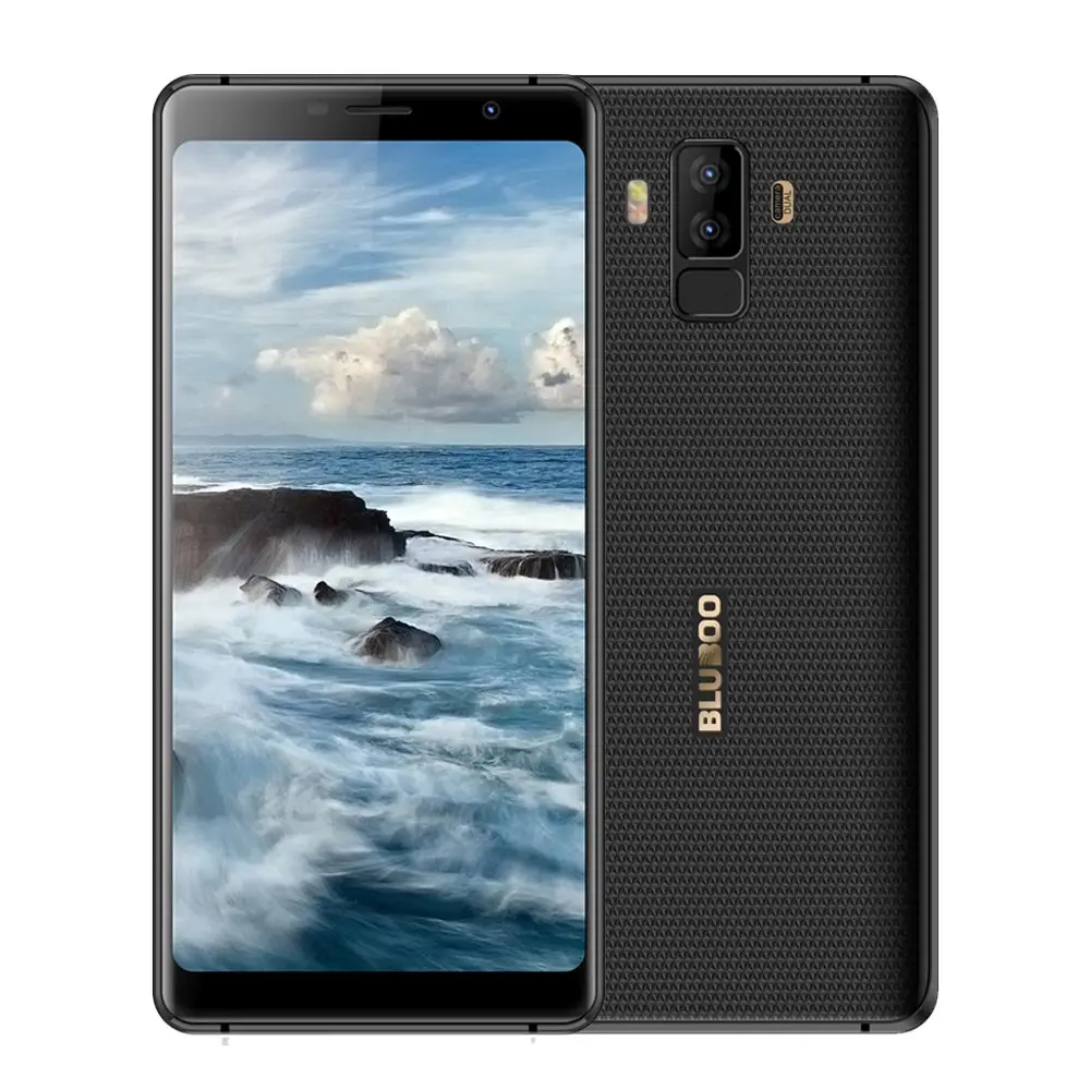 2018 BLUBOO S3 смартфон 8500 мАч 6 0 &quot18:9 4G + 64G MTK6750T Восьмиядерный face ID NFC двойные задние