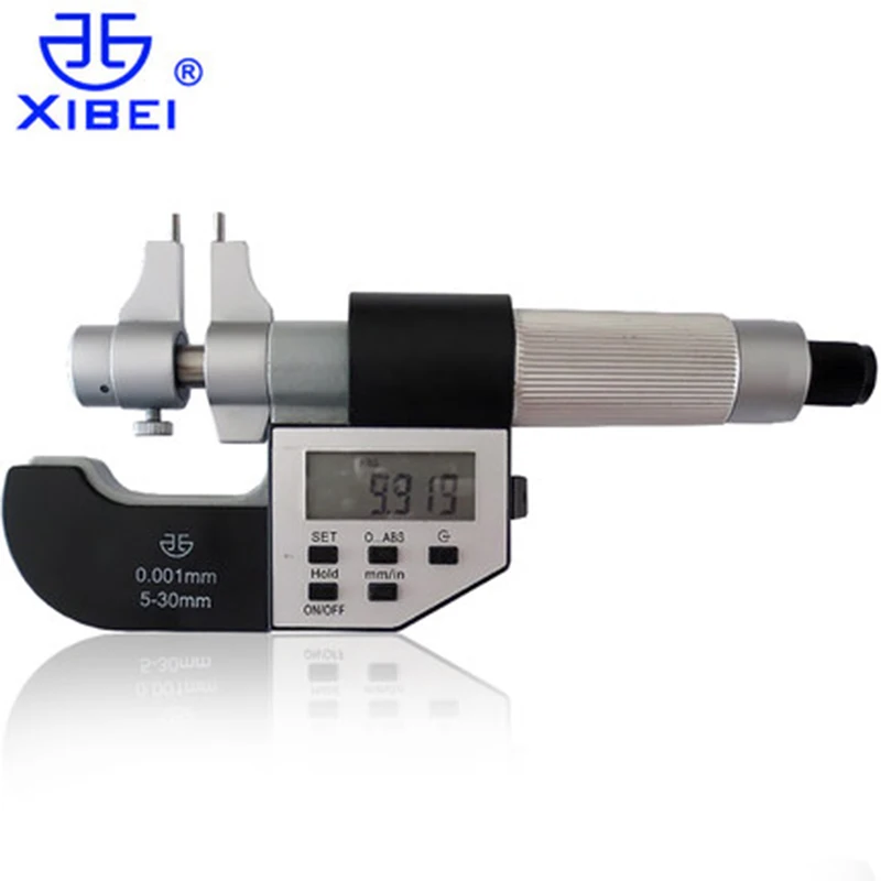 

Высокое качество Xibei бренд Электронный цифровой Внутренний микрометр штангенциркуль Калибр 5-30 мм 0,001 мм