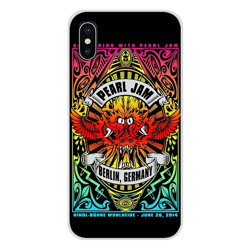 Pearl Jam Pj Milwaukee постер аксессуары чехол для телефона Samsung Galaxy S4 S5 MINI S6 S7 edge S8 S9 S10 Plus Note