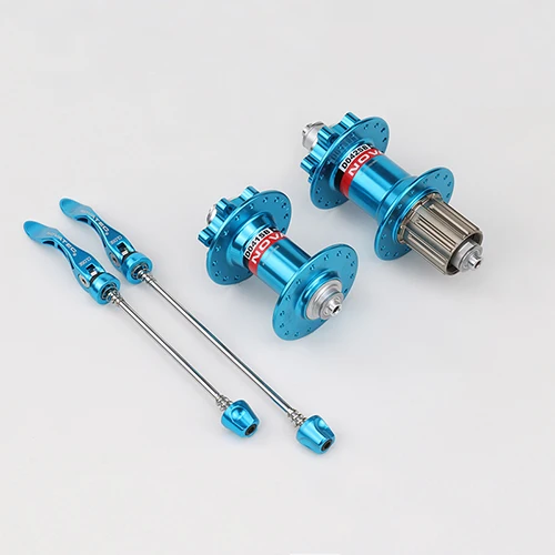 Blue 32H Novatec D041SB D042SB/SA горный велосипед диск 11S 24 28 32 36H втулки горного велосипеда с Quick Realease алюминиевый сплав - Цвет: Blue 32H