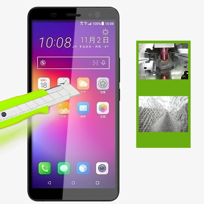 Tempered Glass Screen Protector Film 0.3mm 9H 25D Front Premium For HTC Desire D820 D826 D830 D626 D628 D526 D530 | Мобильные