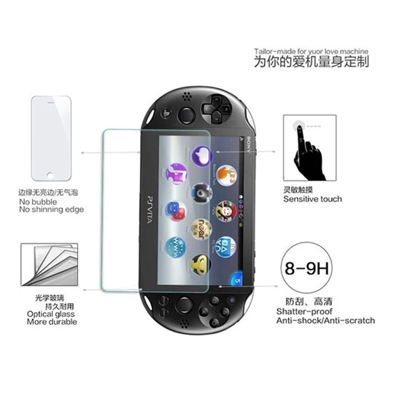 Для новых 2DS LL/ 3DS XL/nintendo Switch/2DS 9 H закаленное стекло HD Прозрачный Кристалл ЖК дисплей экран Защитный протектор плёнки фильтр