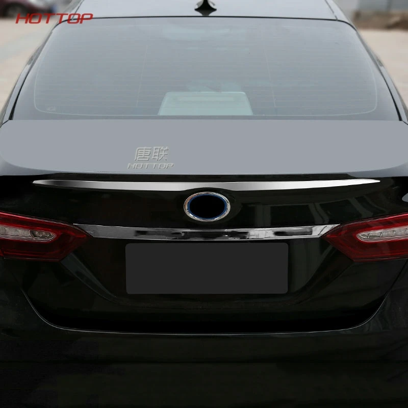 Накладка на задний багажник для Toyota Camry 2018 ABS хромированные аксессуары Авто