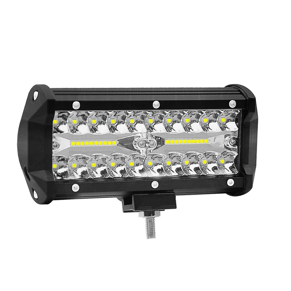 120W 300 Вт, 120 Вт, 72 Вт, 36 Вт, 12 Вольт, светодиодная балка, лампочка, пандус, светильник, бар, светодиодный точечный внедорожный рабочий светильник, рабочий светильник, светильник для вождения, автомобильные аксессуары - Цвет: 120W
