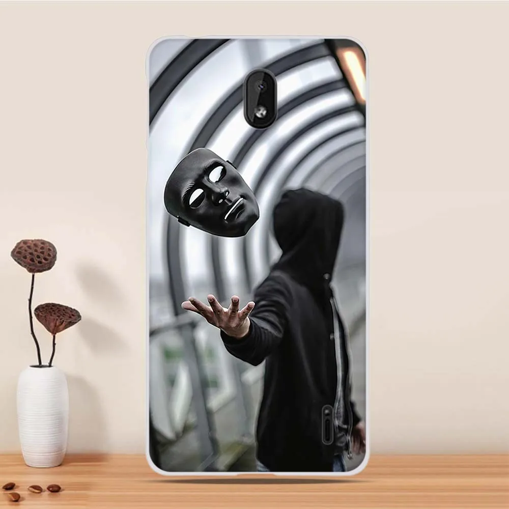 Чехол для Nokia 1 Plus 2019 силиконовый мягкий чехол из ТПУ задняя крышка телефона