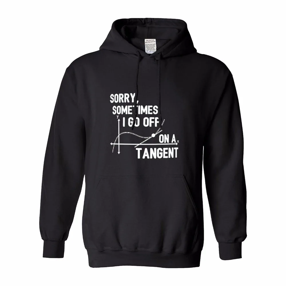 Леопардовый hoodiefunny Математика подарки иногда я уходят на касательной Geek