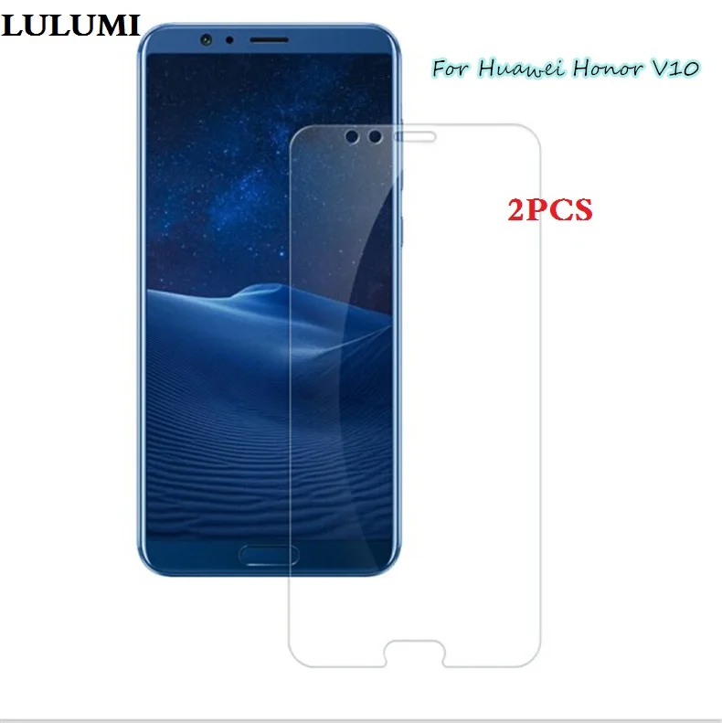 Защитное стекло закаленное для Huawei Honor V10 2 шт. | Мобильные телефоны и аксессуары