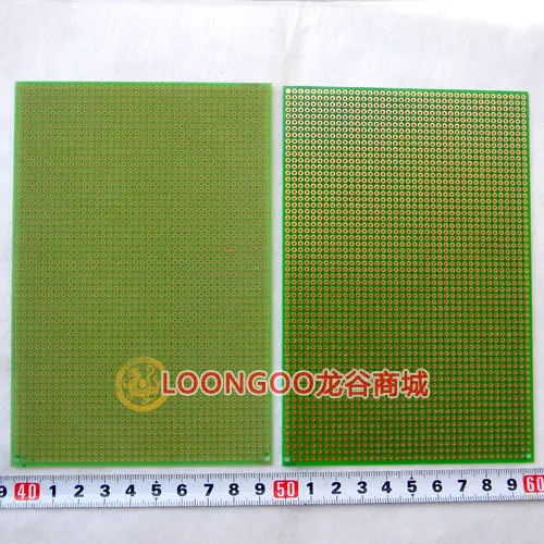 Светодиодный ная печатная плата/светодиодная плата сделай сам/10x15 см