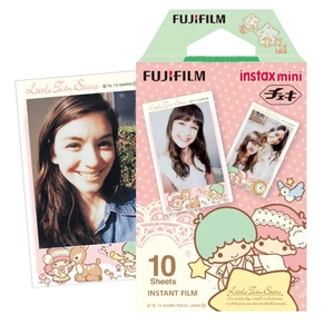 Цветная пленка Fuji Instax, 10 листов, принты с двумя звездами для мгновенной камеры Fujifilm Mini 7s, 8, 9, 11, 70, 90, SP1, SP2 LINK принтер