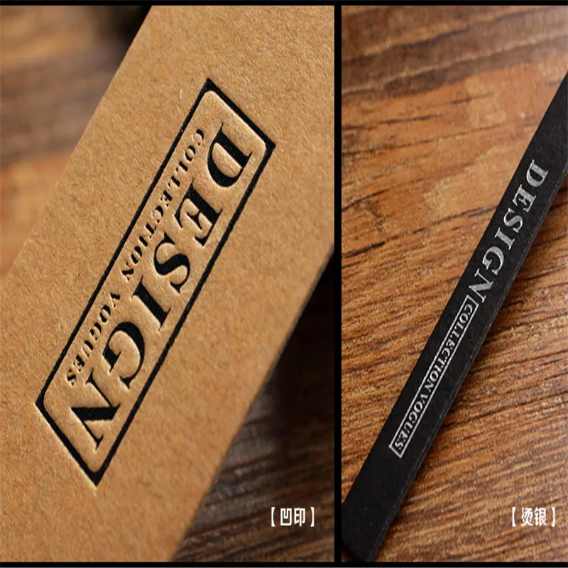 

custom-made 700G kraft paper Tag clothing tag /1000G cotton card tag