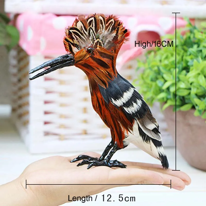Искусственные декоративные искусственные перья 12 х6х16 см|bird ornaments|decorative
